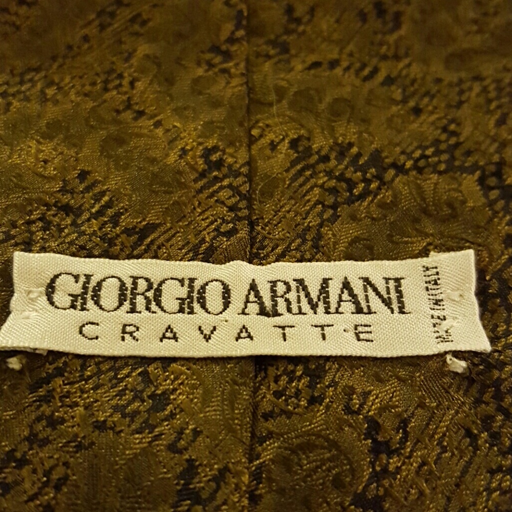 Vintage Giorgio Armani Silk Necktie